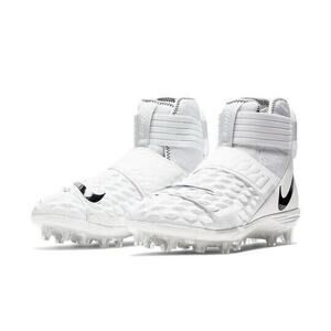 NEW Nike Force Savage Elite 2 White Football Cleats AH3999-100 Men’s Size 7.5